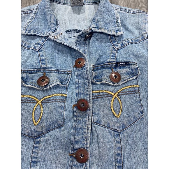 Vintage Z Cavaricci Denim Jacket Size M - Picture 4 of 6